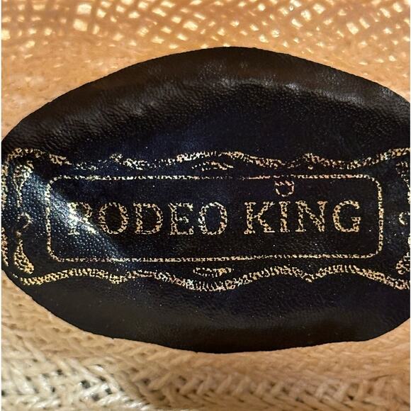 Rodeo King Cowboy Hat 25X - 7 3/8 Long Oval with 4.25 Brim and made of Jute - Picture 6 of 10